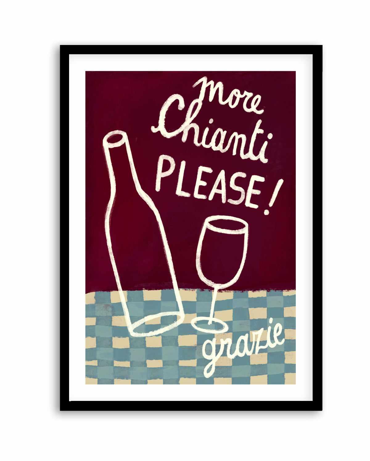 Chianti by Marco Marella | Art Print from Olive et Oriel where you can shop wallpaper and artworks online