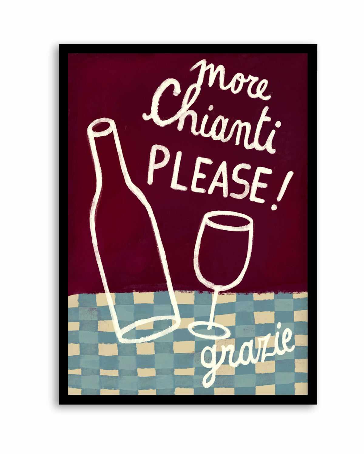 Chianti by Marco Marella | Art Print from Olive et Oriel where you can shop wallpaper and artworks online