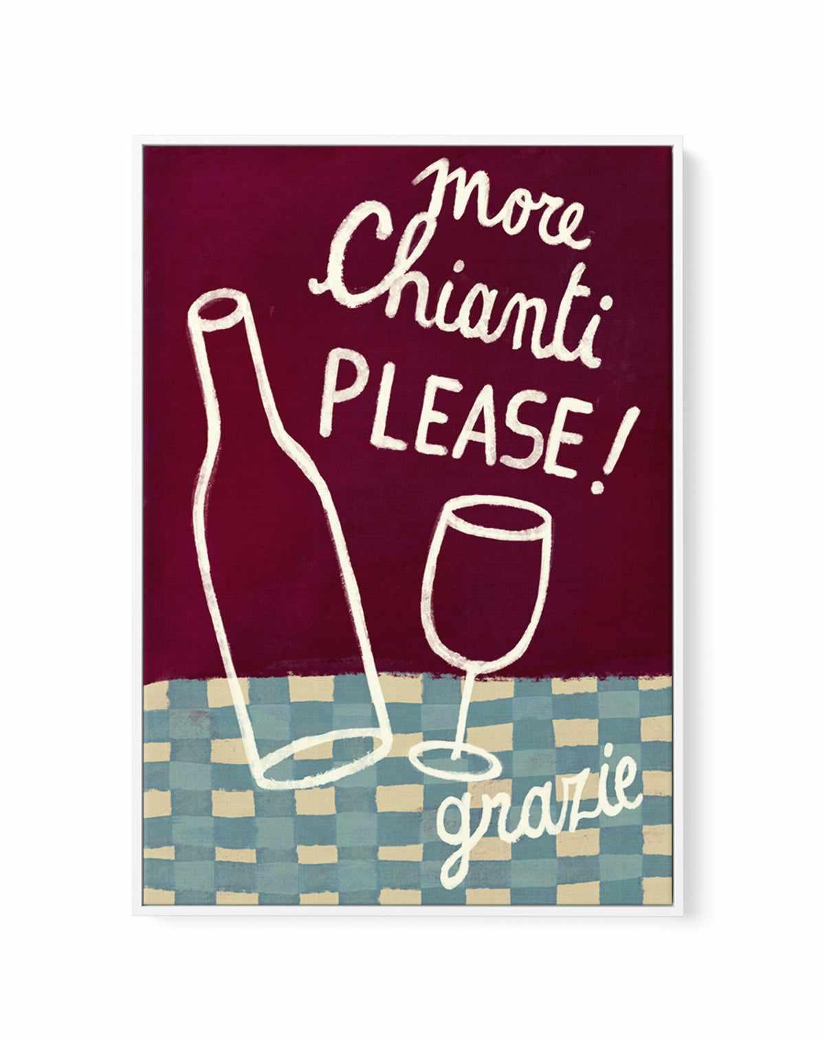 Chianti by Marco Marella | Framed Canvas Art Print from Olive et Oriel where you can shop wallpaper and artworks online