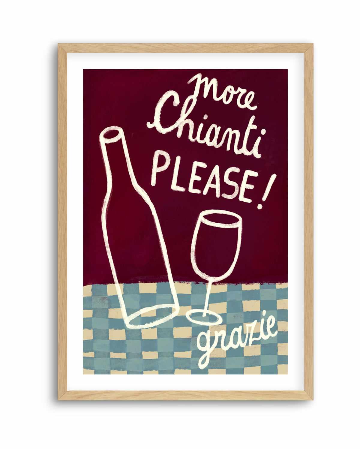 Chianti by Marco Marella | Art Print from Olive et Oriel where you can shop wallpaper and artworks online
