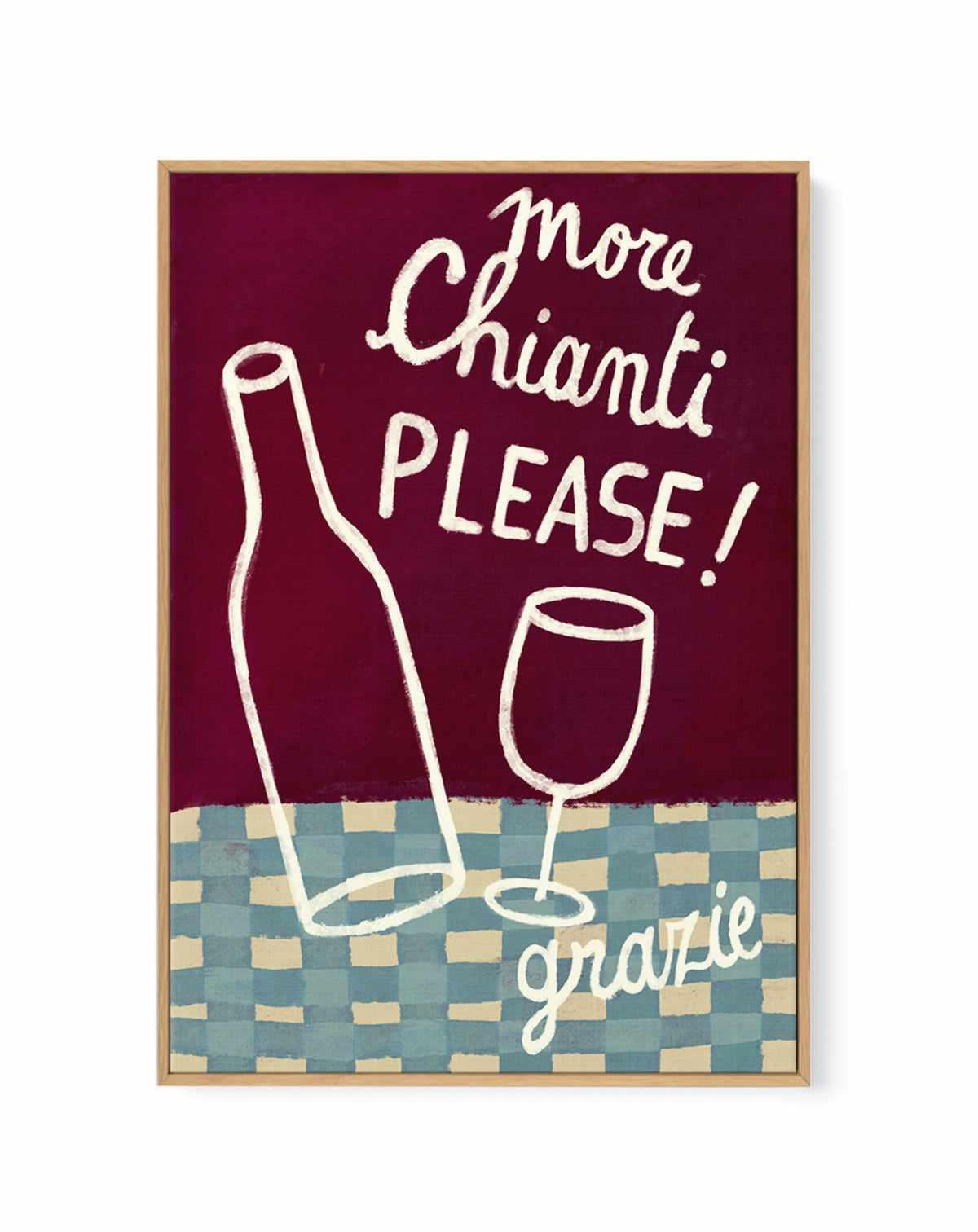 Chianti by Marco Marella | Framed Canvas Art Print from Olive et Oriel where you can shop wallpaper and artworks online