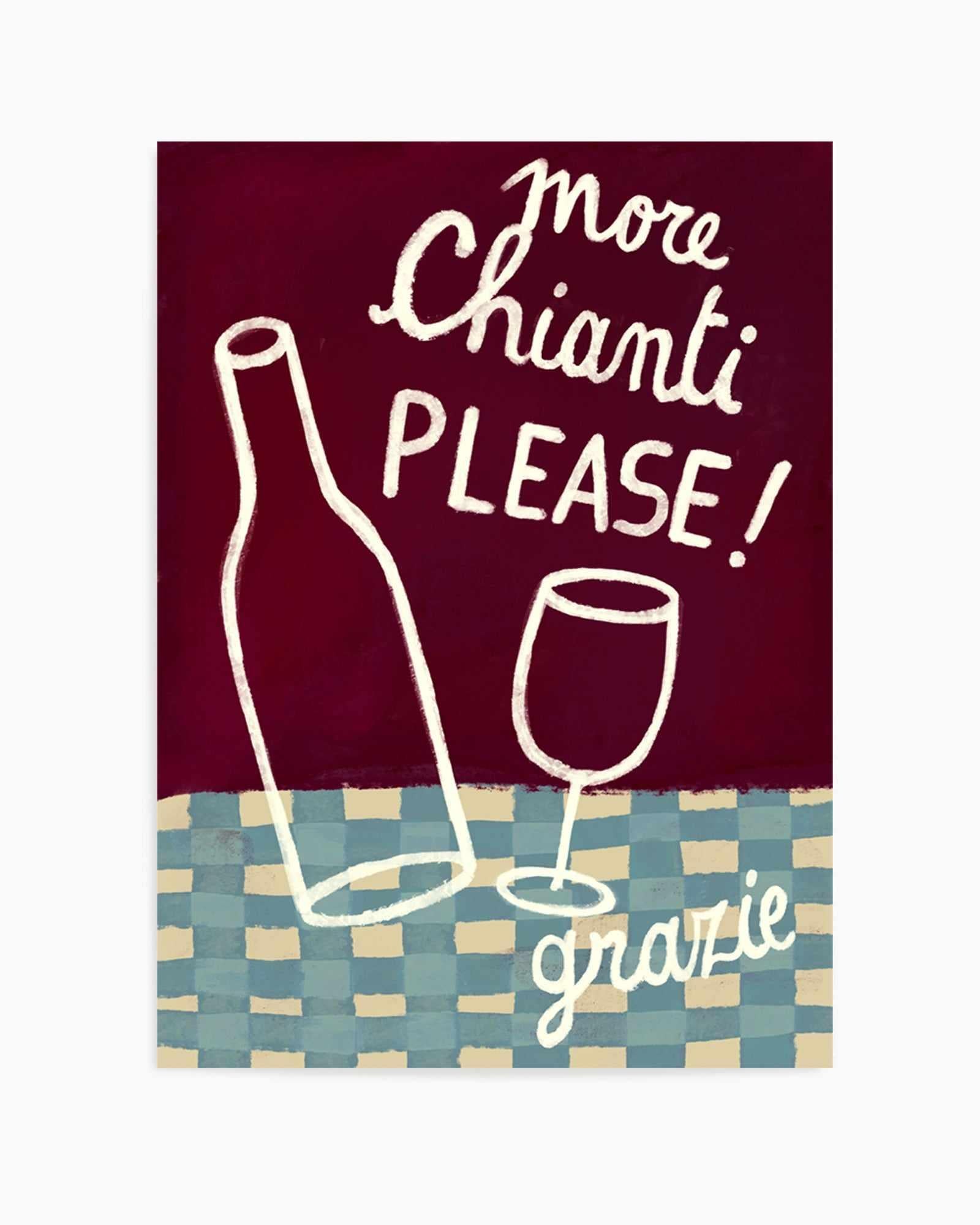 Chianti by Marco Marella | Art Print from Olive et Oriel where you can shop wallpaper and artworks online
