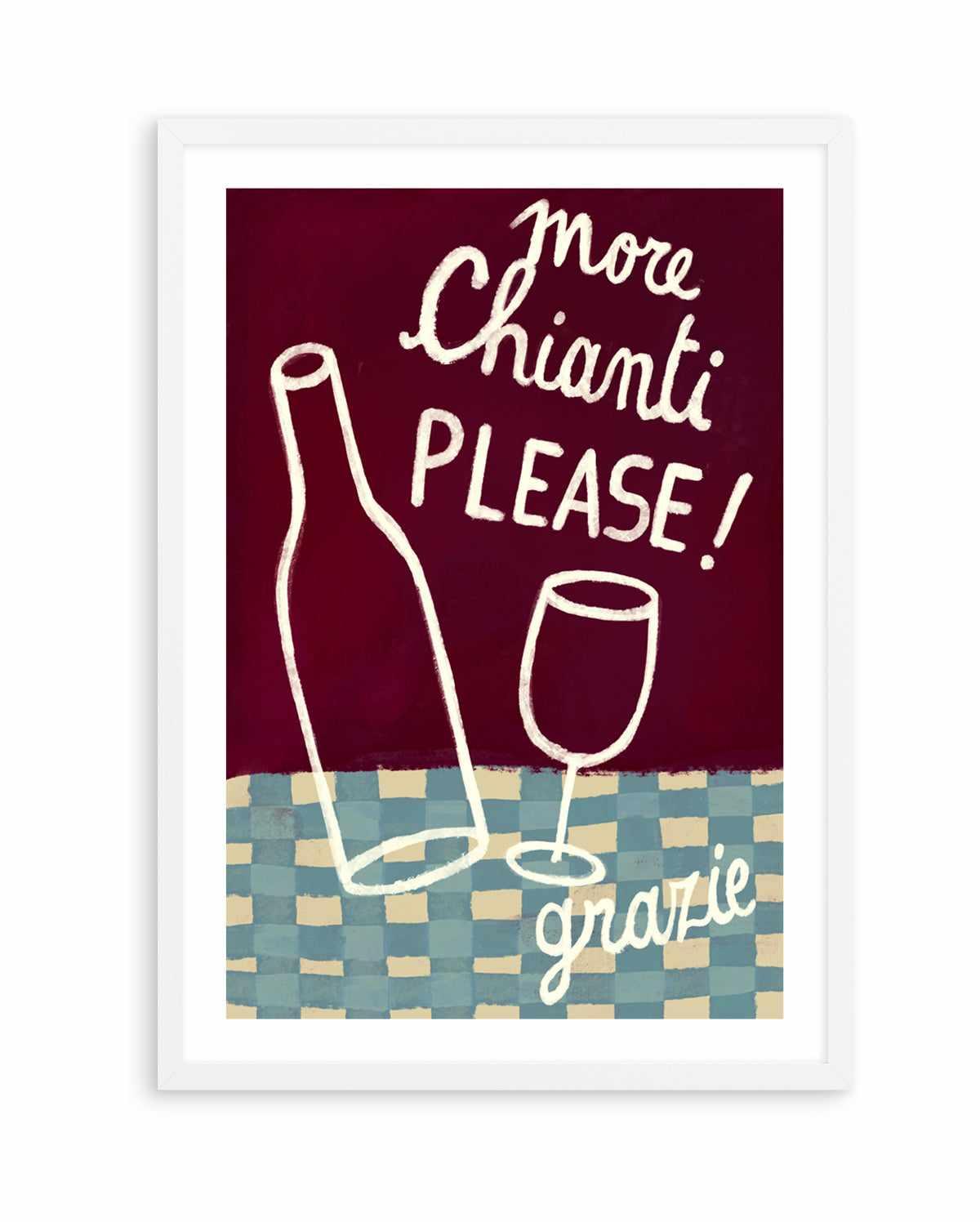 Chianti by Marco Marella | Art Print from Olive et Oriel where you can shop wallpaper and artworks online