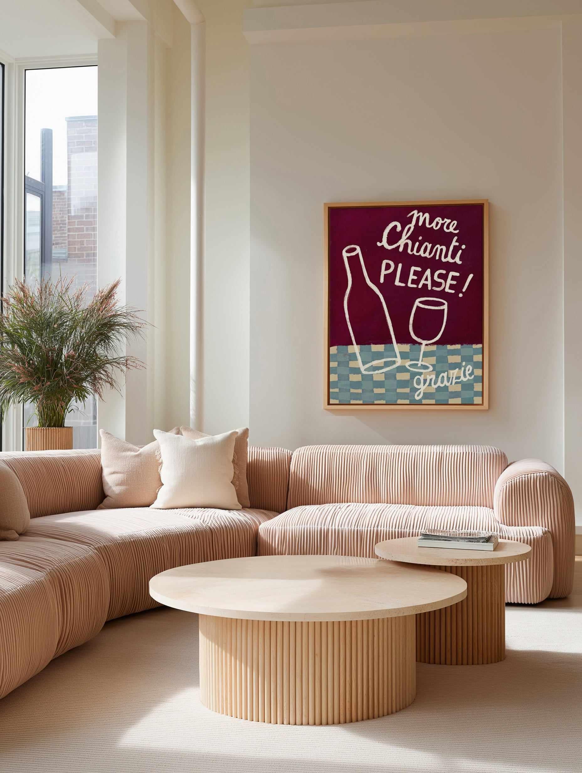Chianti by Marco Marella | Framed Canvas Art Print from Olive et Oriel where you can shop wallpaper and artworks online