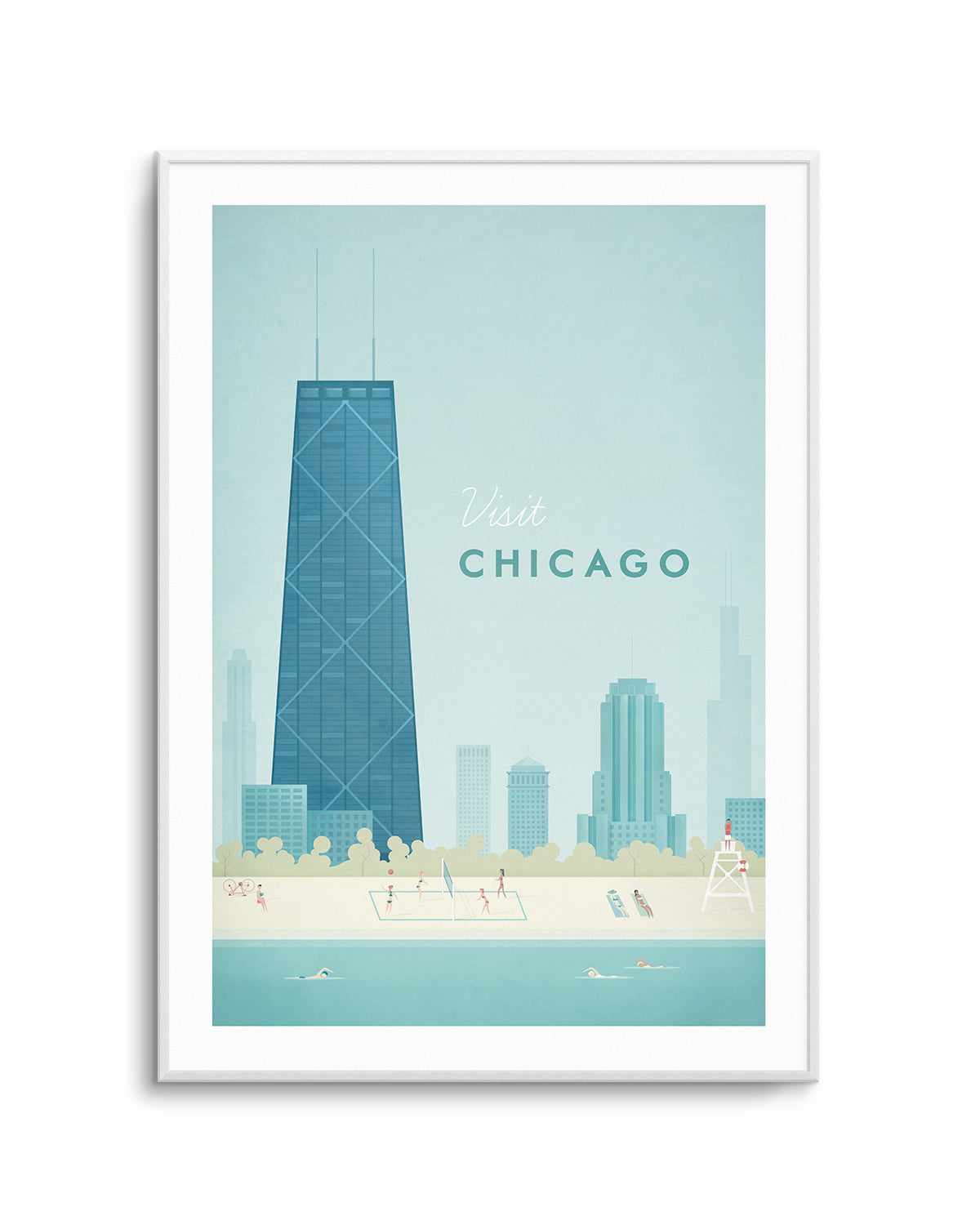 Chicago by Henry Rivers Art Print