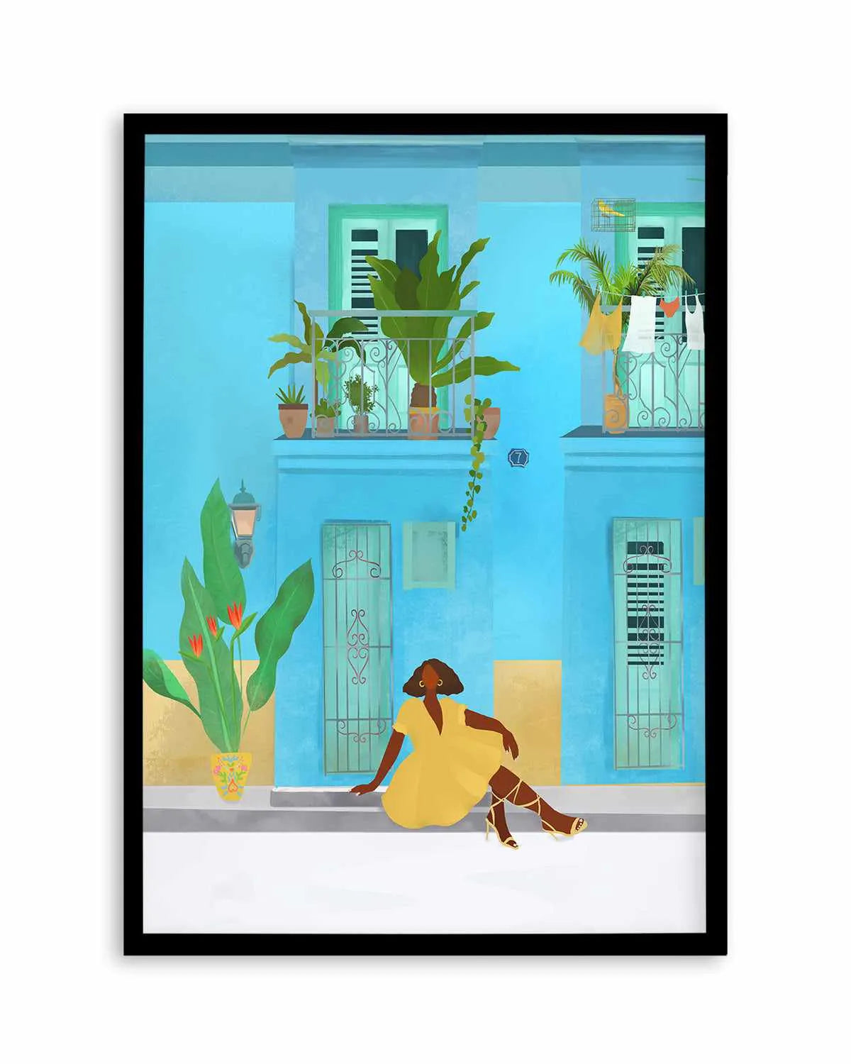 Chicha De Barrio by Petra Lizde Art Print from Olive et Oriel where you can shop wallpaper and artworks online