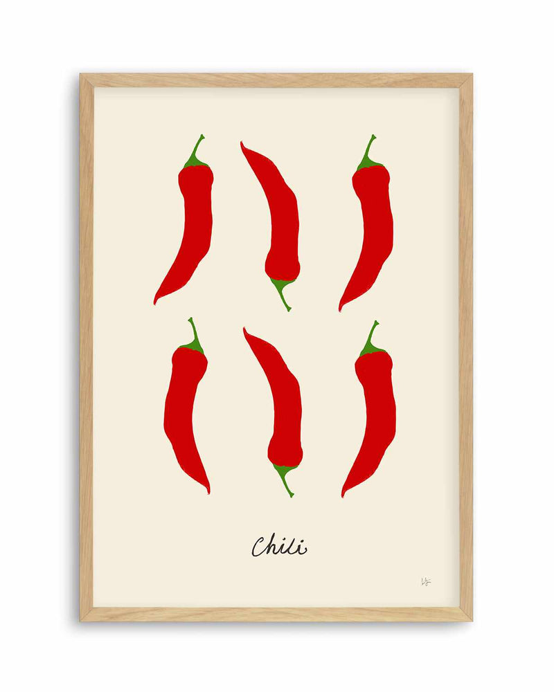 Chili by Anna Morner Art Print