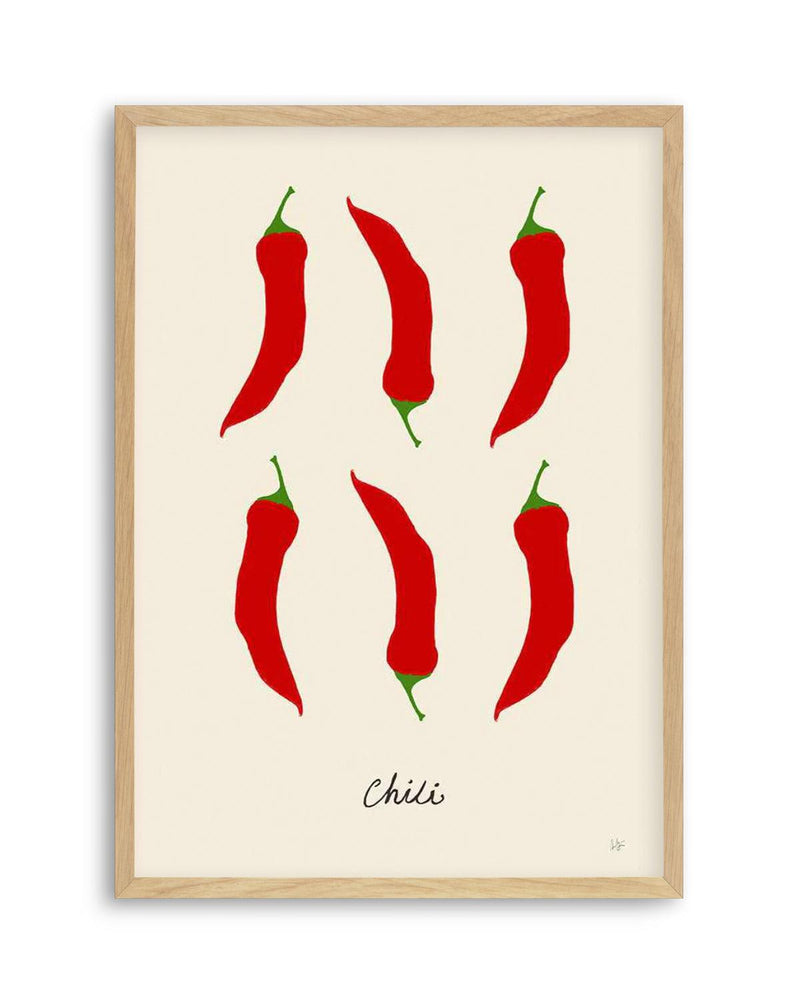 Chili by Anna Morner Art Print