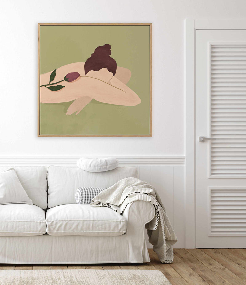 Chill by Arty Guava | Framed Canvas Art Print