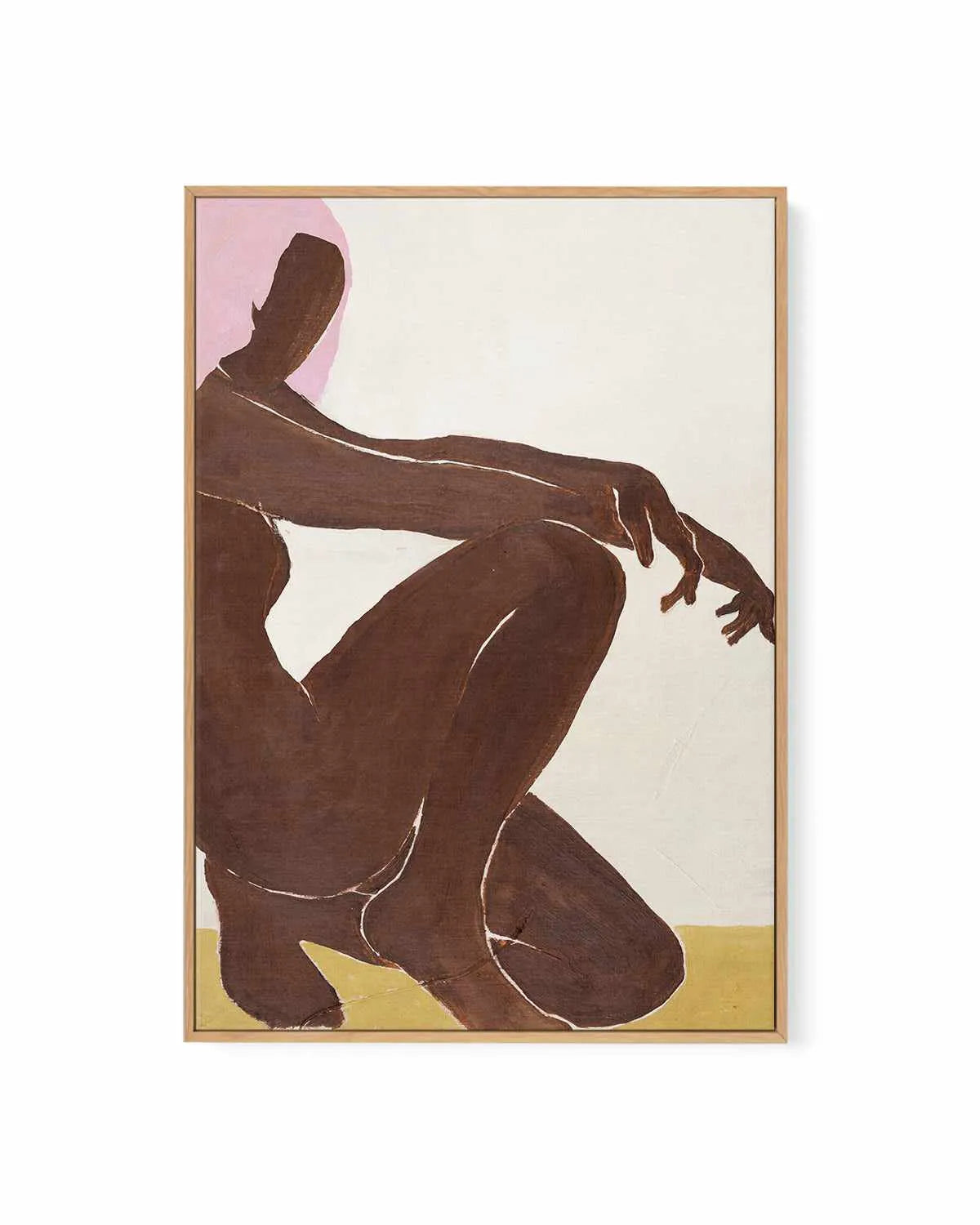 Chilly by Design Fabrikken | Framed Canvas Art Print from Olive et Oriel where you can shop wallpaper and artworks online