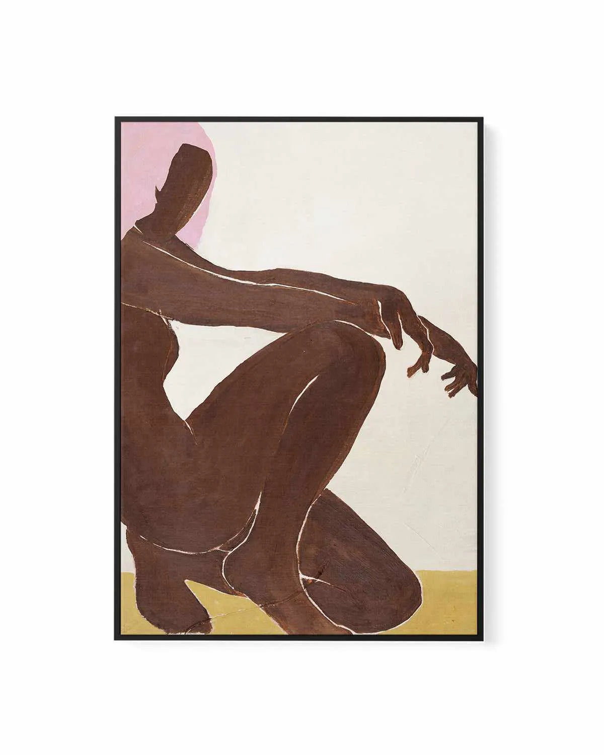 Chilly by Design Fabrikken | Framed Canvas Art Print from Olive et Oriel where you can shop wallpaper and artworks online