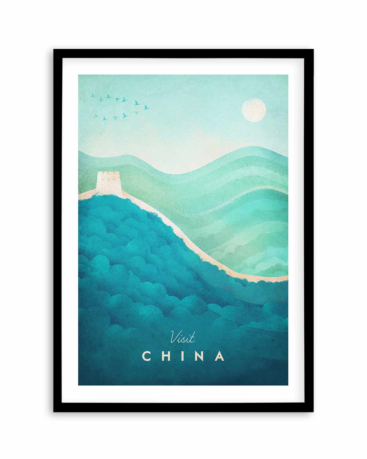 China by Henry Rivers Art Print