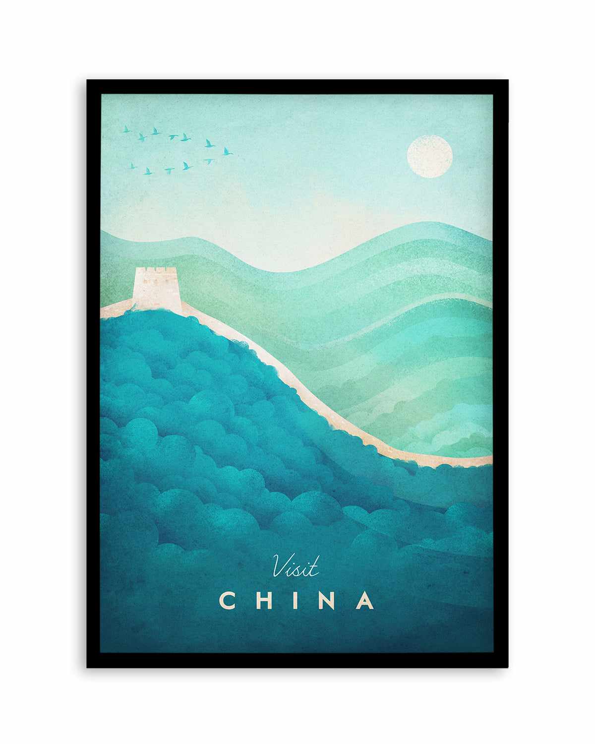 China by Henry Rivers Art Print