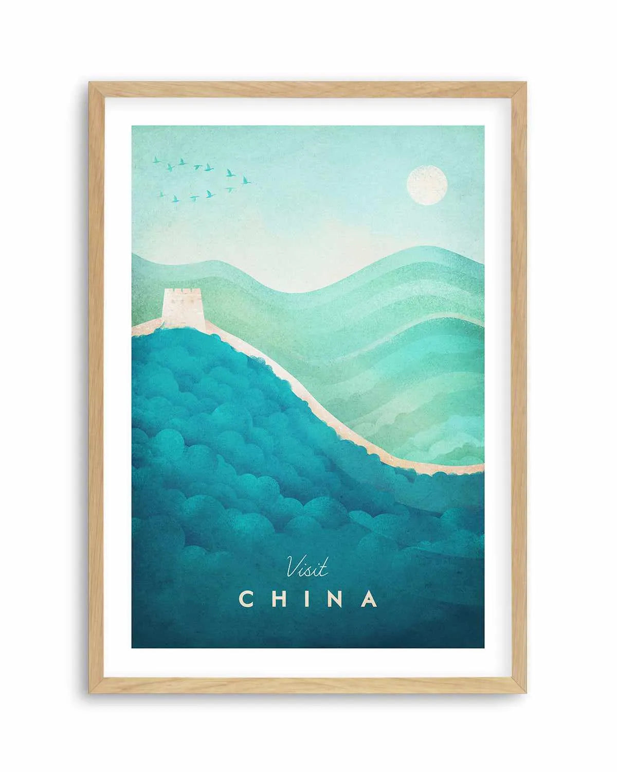 China by Henry Rivers Art Print from Olive et Oriel where you can shop wallpaper and artworks online