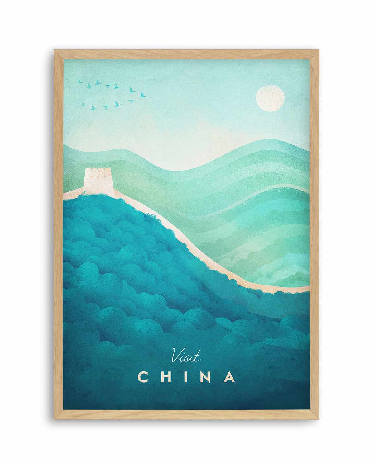 China by Henry Rivers Art Print