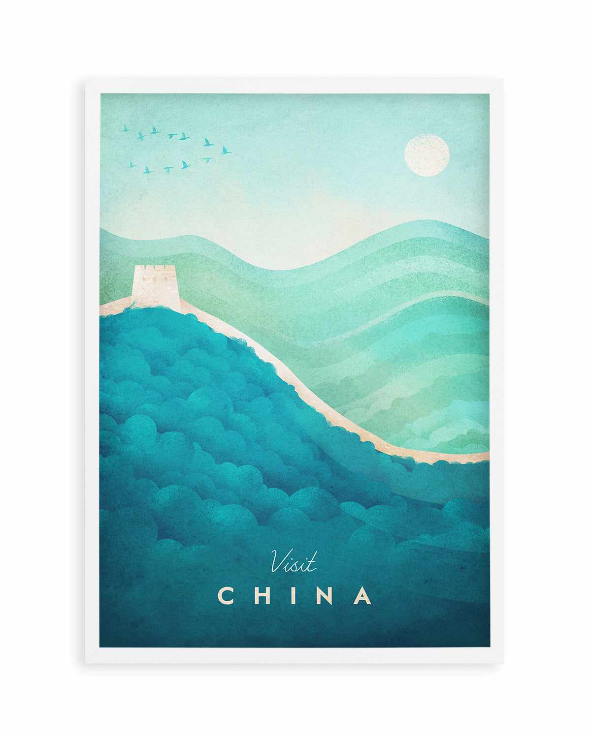 China by Henry Rivers Art Print