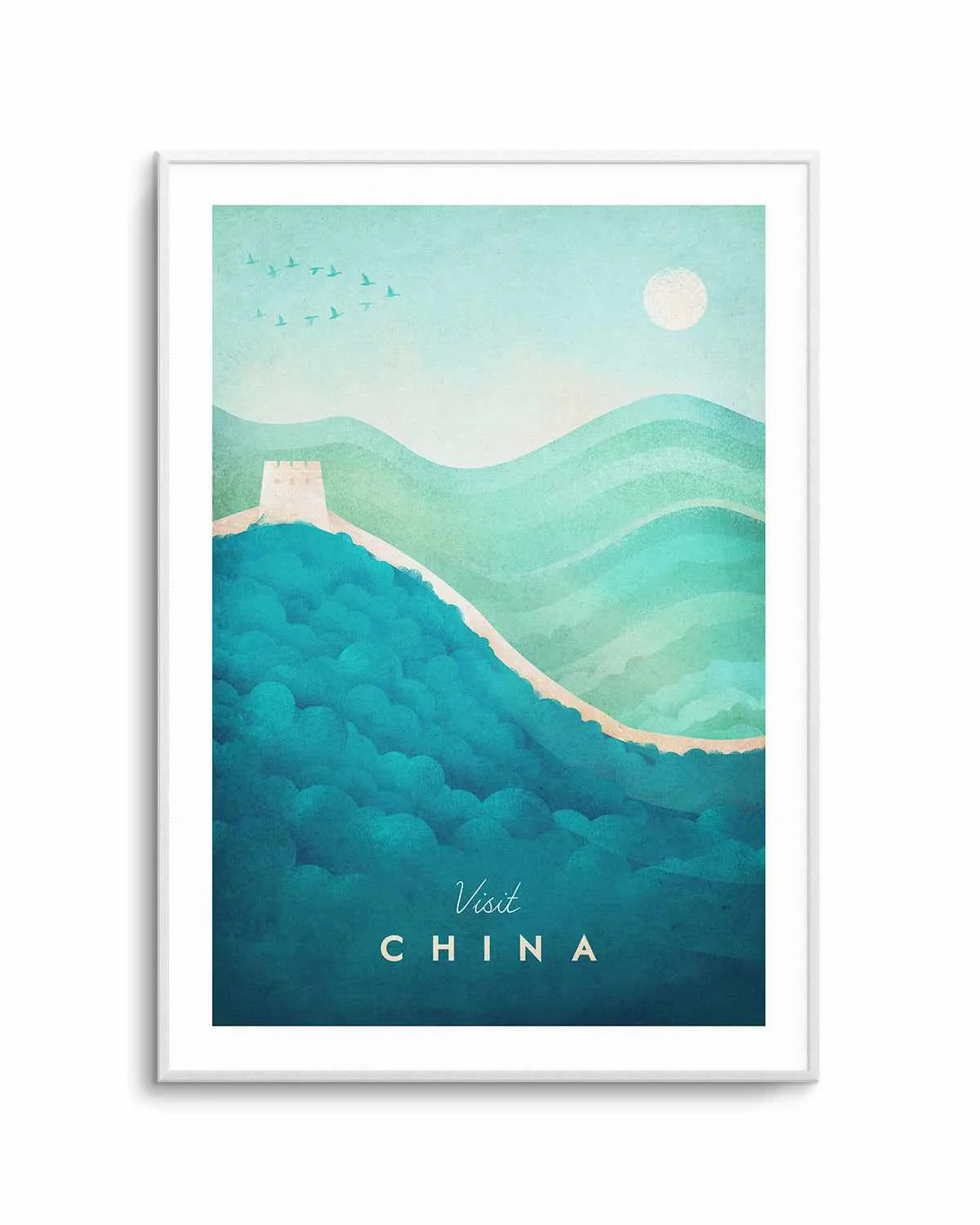 China by Henry Rivers Art Print from Olive et Oriel where you can shop wallpaper and artworks online