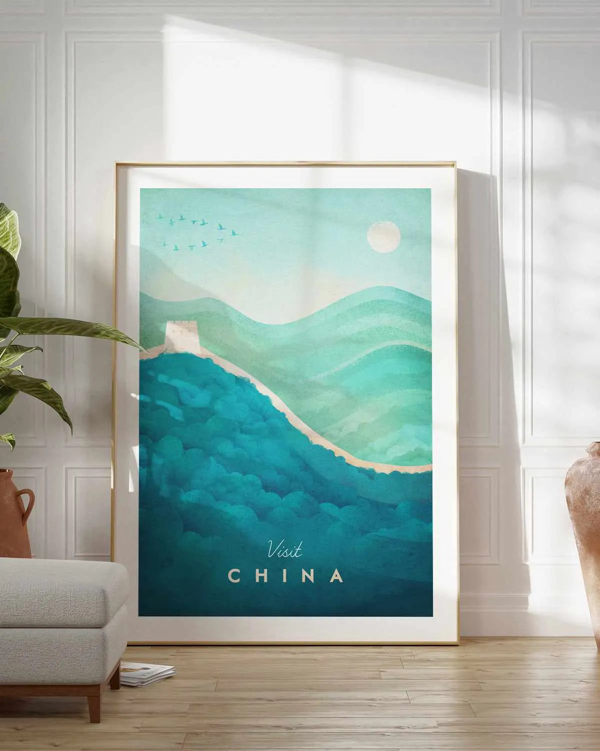 China by Henry Rivers Art Print from Olive et Oriel where you can shop wallpaper and artworks online
