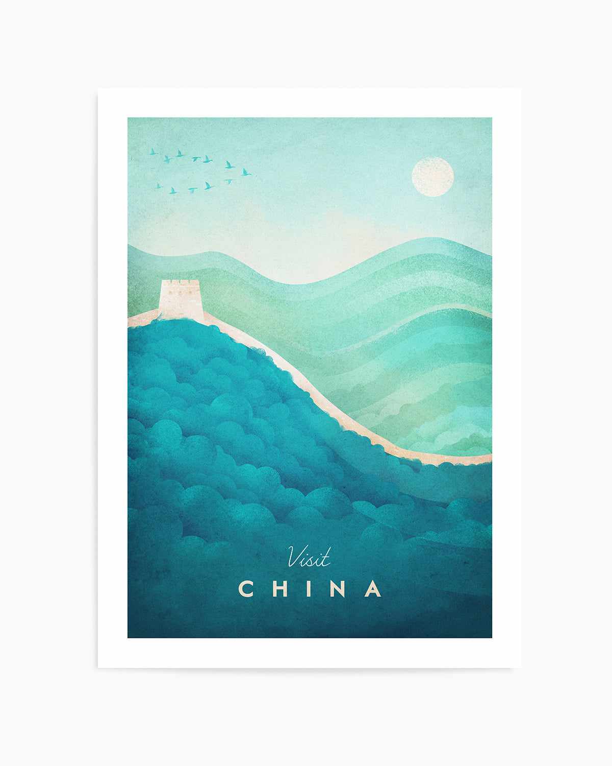 China by Henry Rivers Art Print