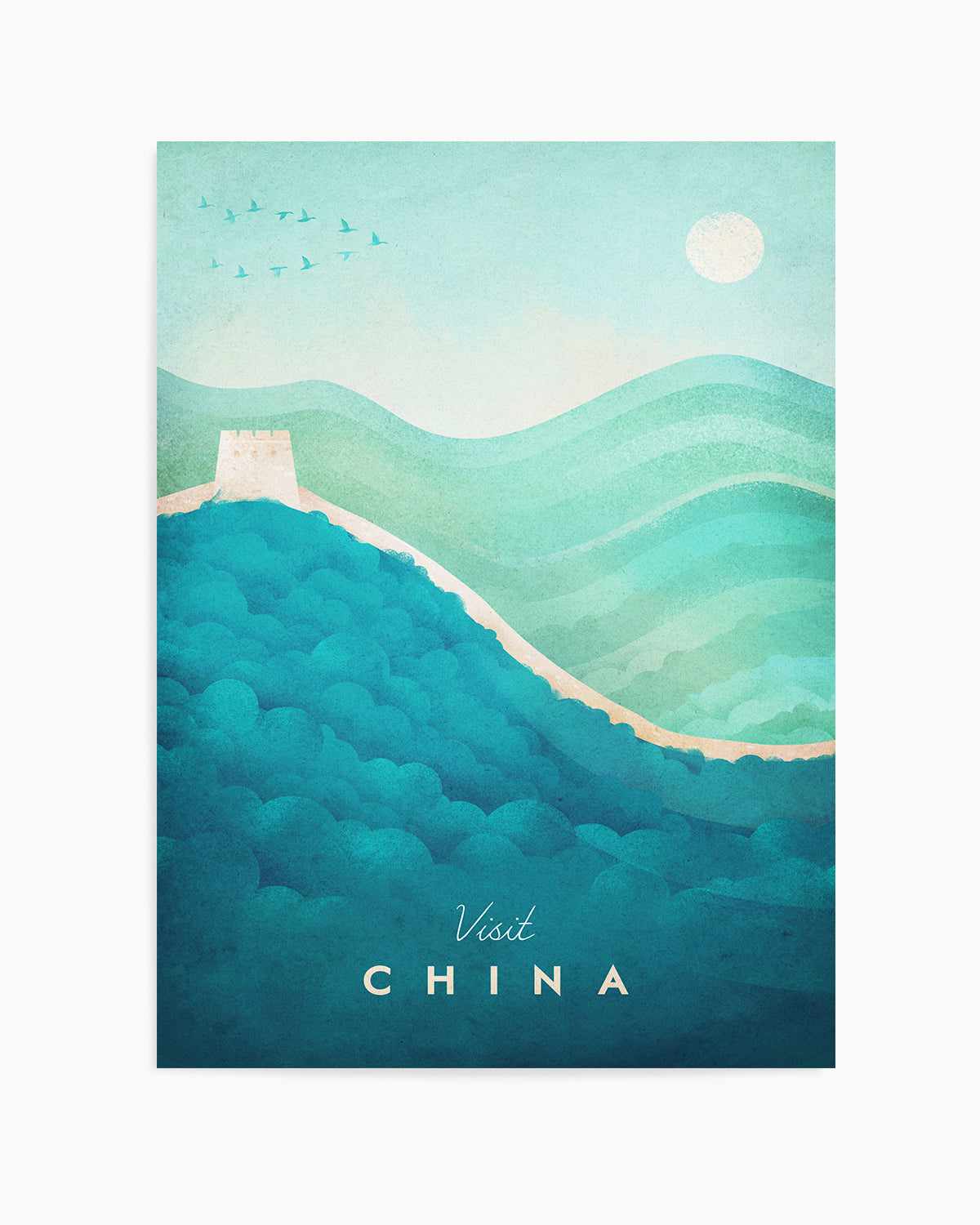 China by Henry Rivers Art Print