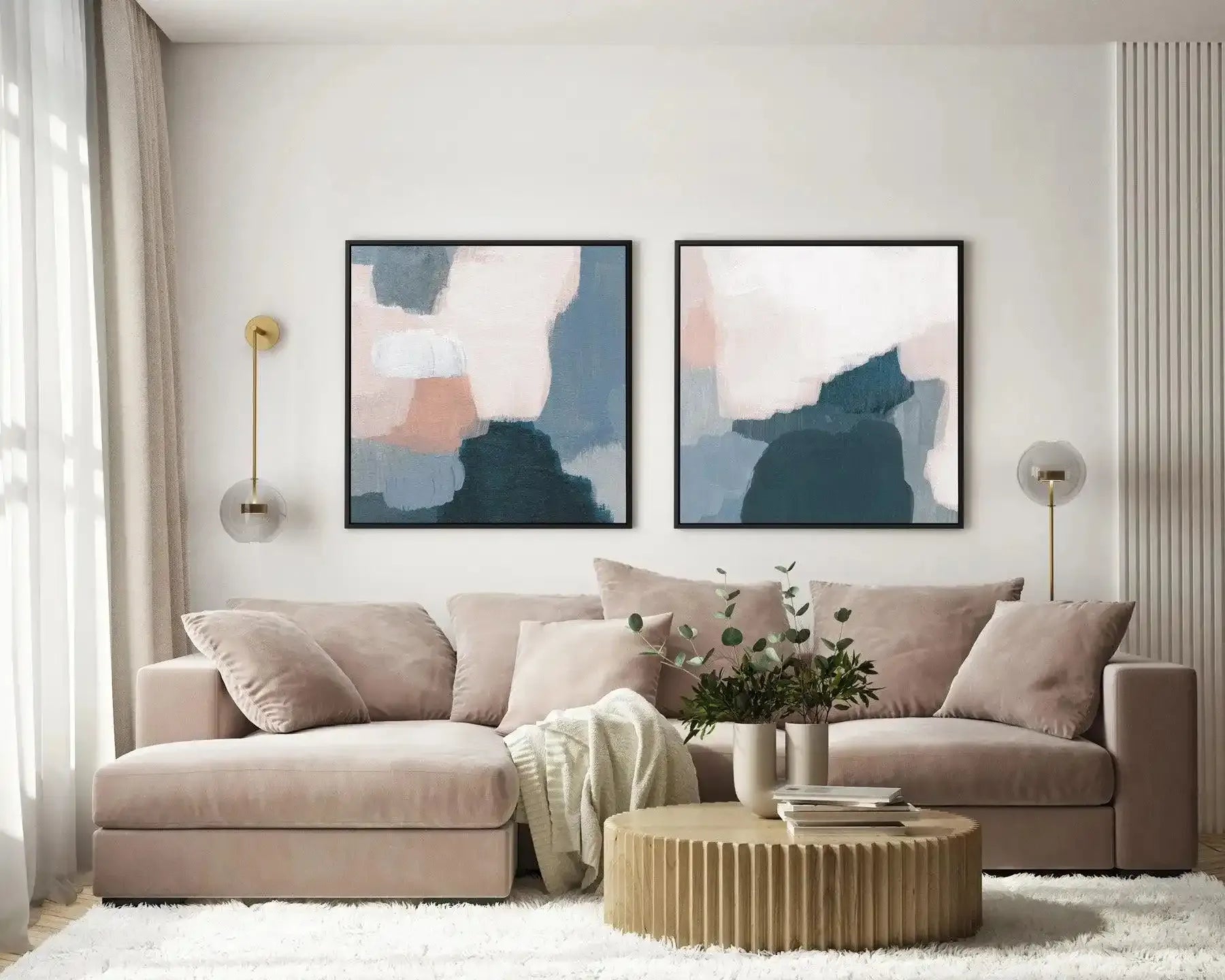 Chlo II SQ | Framed Canvas-CANVAS-You can shop wall art online with Olive et Oriel for everything from abstract art to fun kids wall art. Our beautiful modern art prints and canvas art are available from large canvas prints to wall art paintings and our proudly Australian artwork collection offers only the highest quality framed large wall art and canvas art Australia - You can buy fashion photography prints or Hampton print posters and paintings on canvas from Olive et Oriel and have them deliv