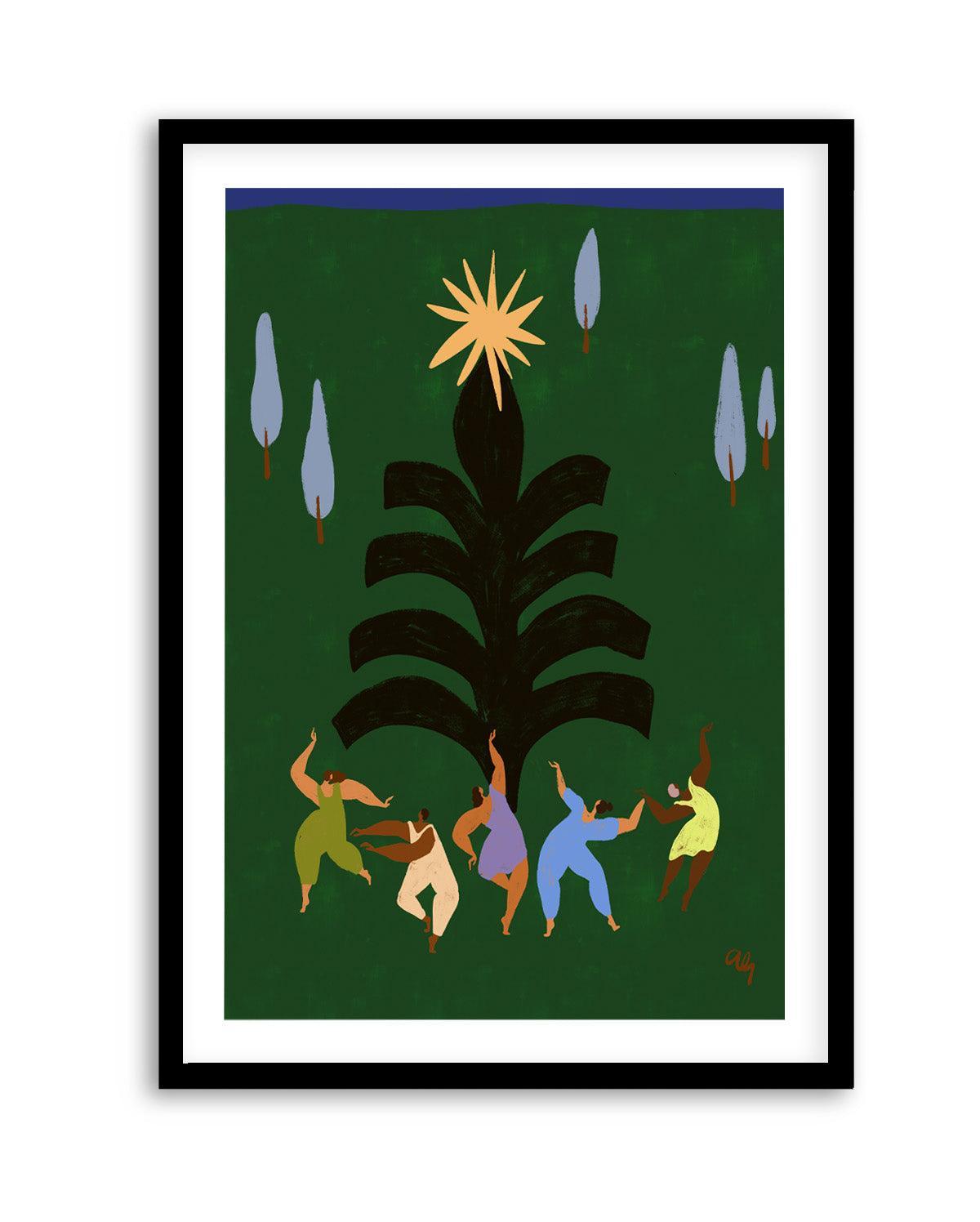 Christmas Revelrie by Arty Guava | Art Print from Olive et Oriel where you can shop wallpaper and artworks online