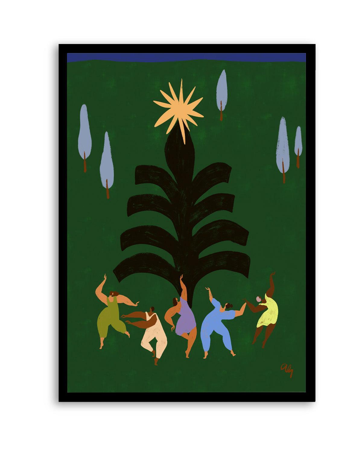 Christmas Revelrie by Arty Guava | Art Print from Olive et Oriel where you can shop wallpaper and artworks online