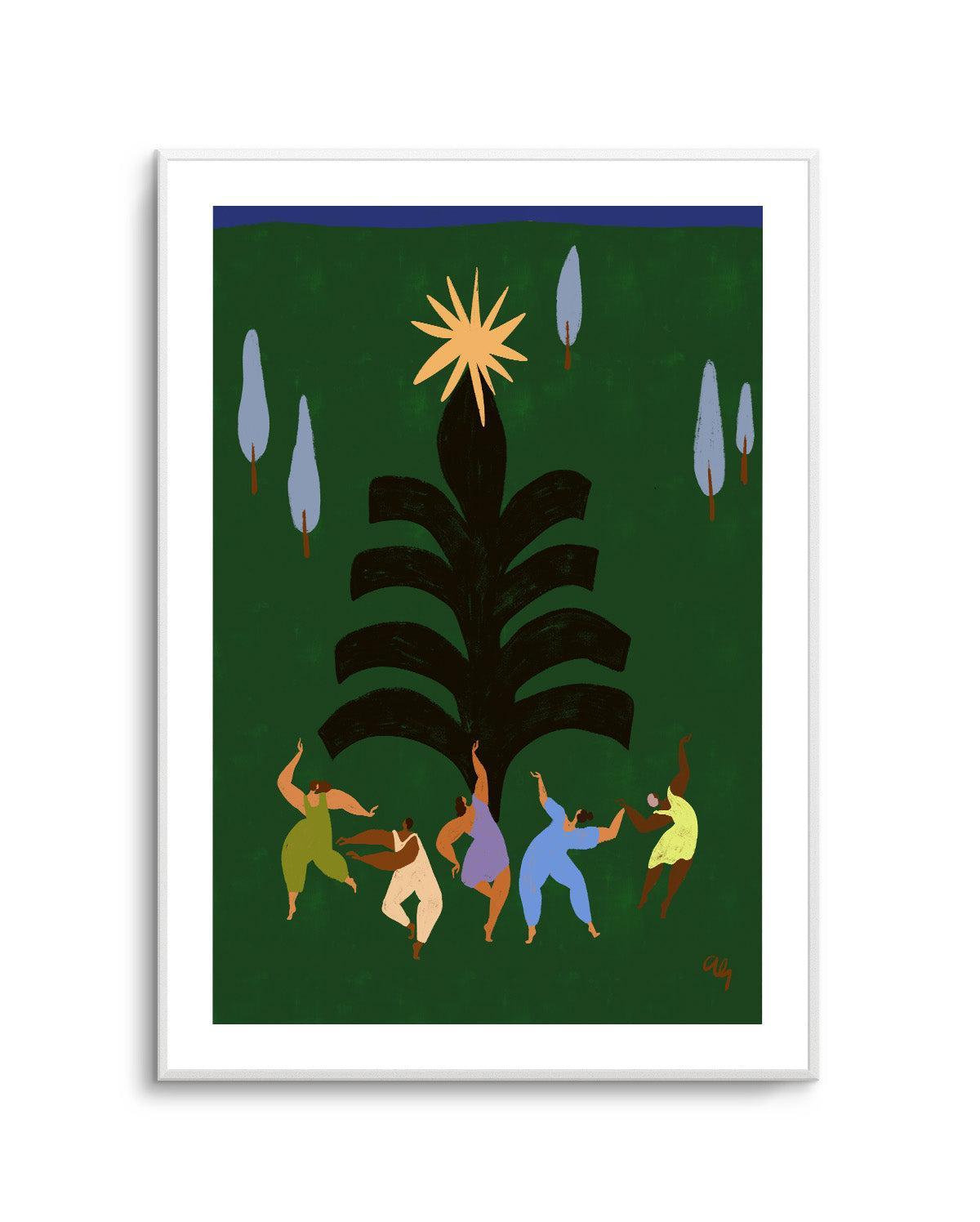 Christmas Revelrie by Arty Guava | Art Print from Olive et Oriel where you can shop wallpaper and artworks online