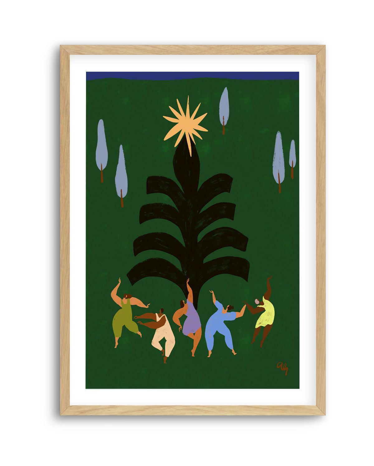 Christmas Revelrie by Arty Guava | Art Print from Olive et Oriel where you can shop wallpaper and artworks online