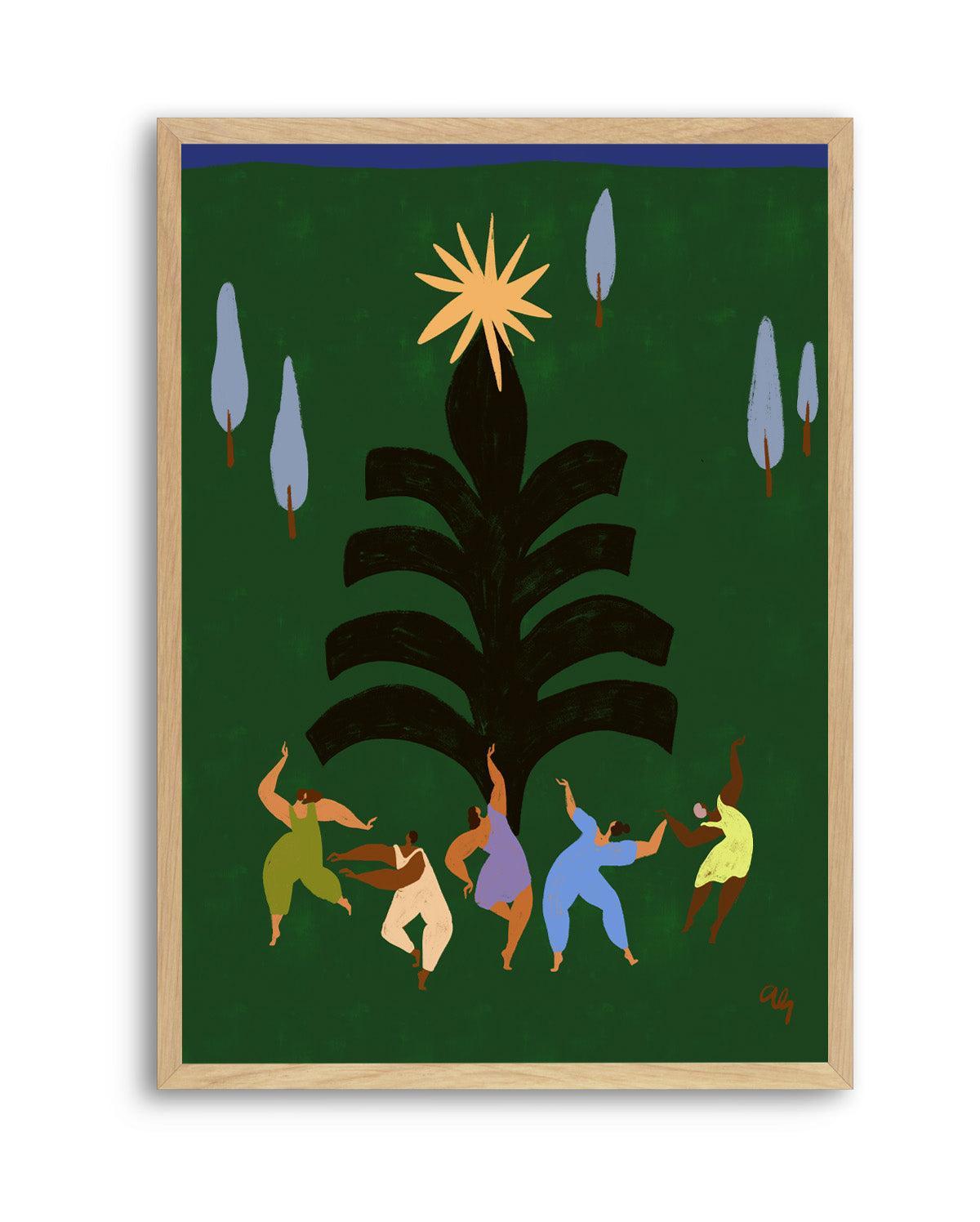 Christmas Revelrie by Arty Guava | Art Print from Olive et Oriel where you can shop wallpaper and artworks online