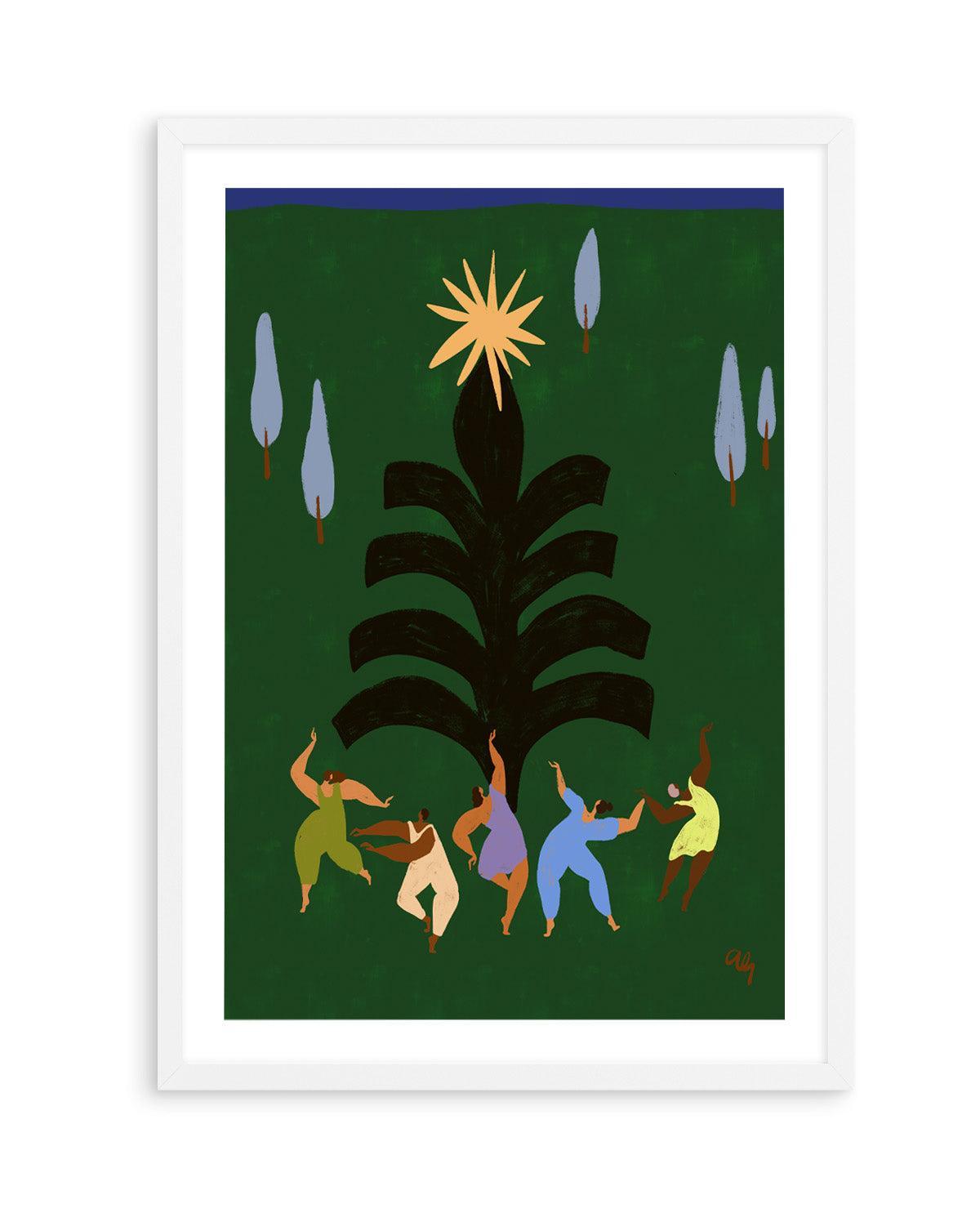 Christmas Revelrie by Arty Guava | Art Print from Olive et Oriel where you can shop wallpaper and artworks online