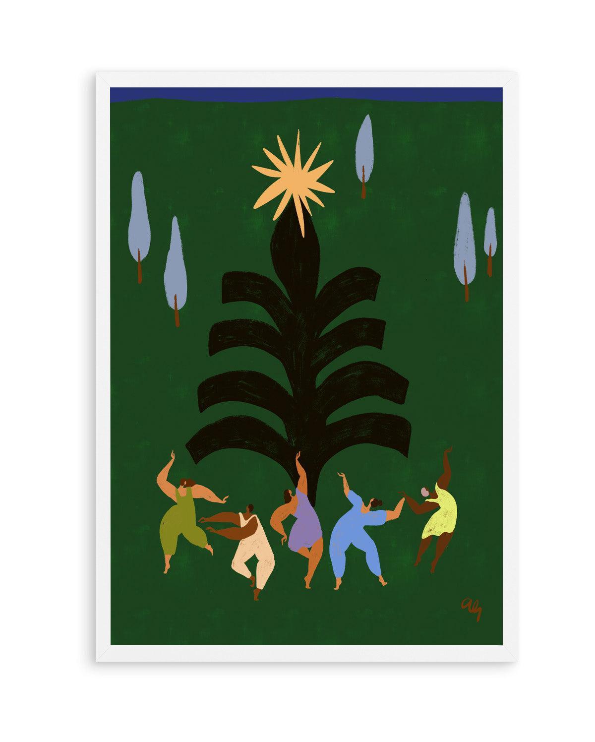 Christmas Revelrie by Arty Guava | Art Print from Olive et Oriel where you can shop wallpaper and artworks online