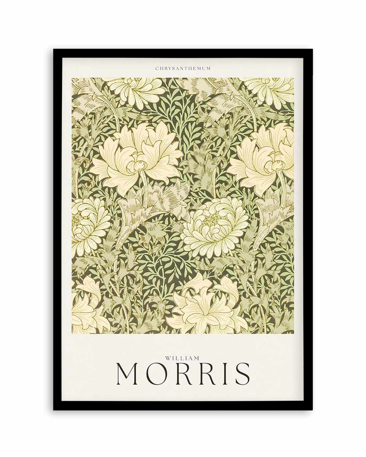 Chrysanthemum by William Morris Art Print