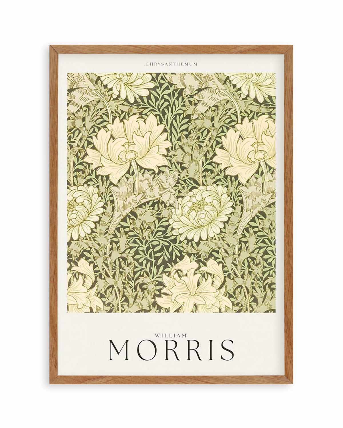 Chrysanthemum by William Morris Art Print