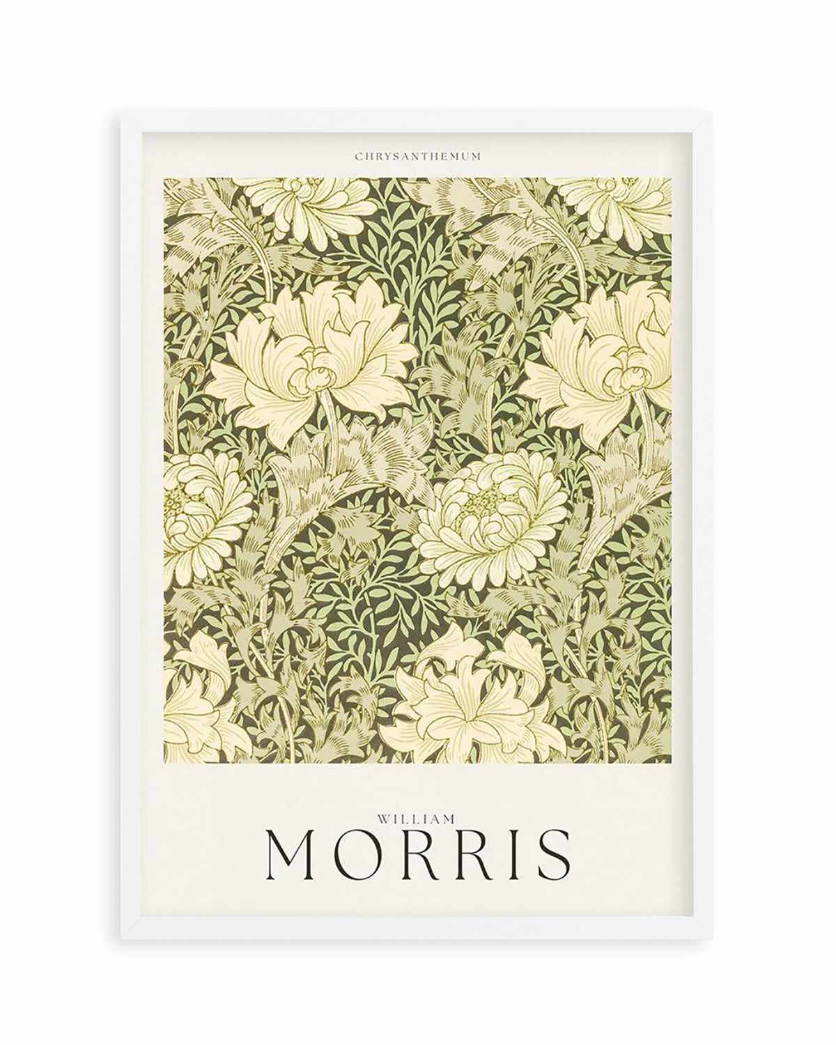 Chrysanthemum by William Morris Art Print