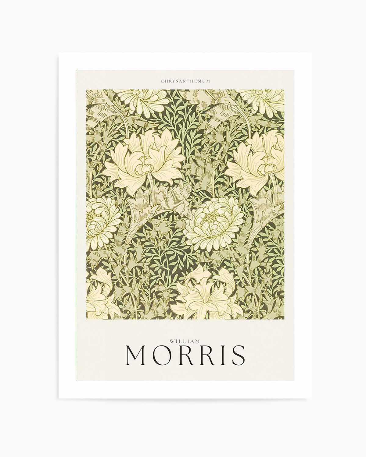 Chrysanthemum by William Morris Art Print