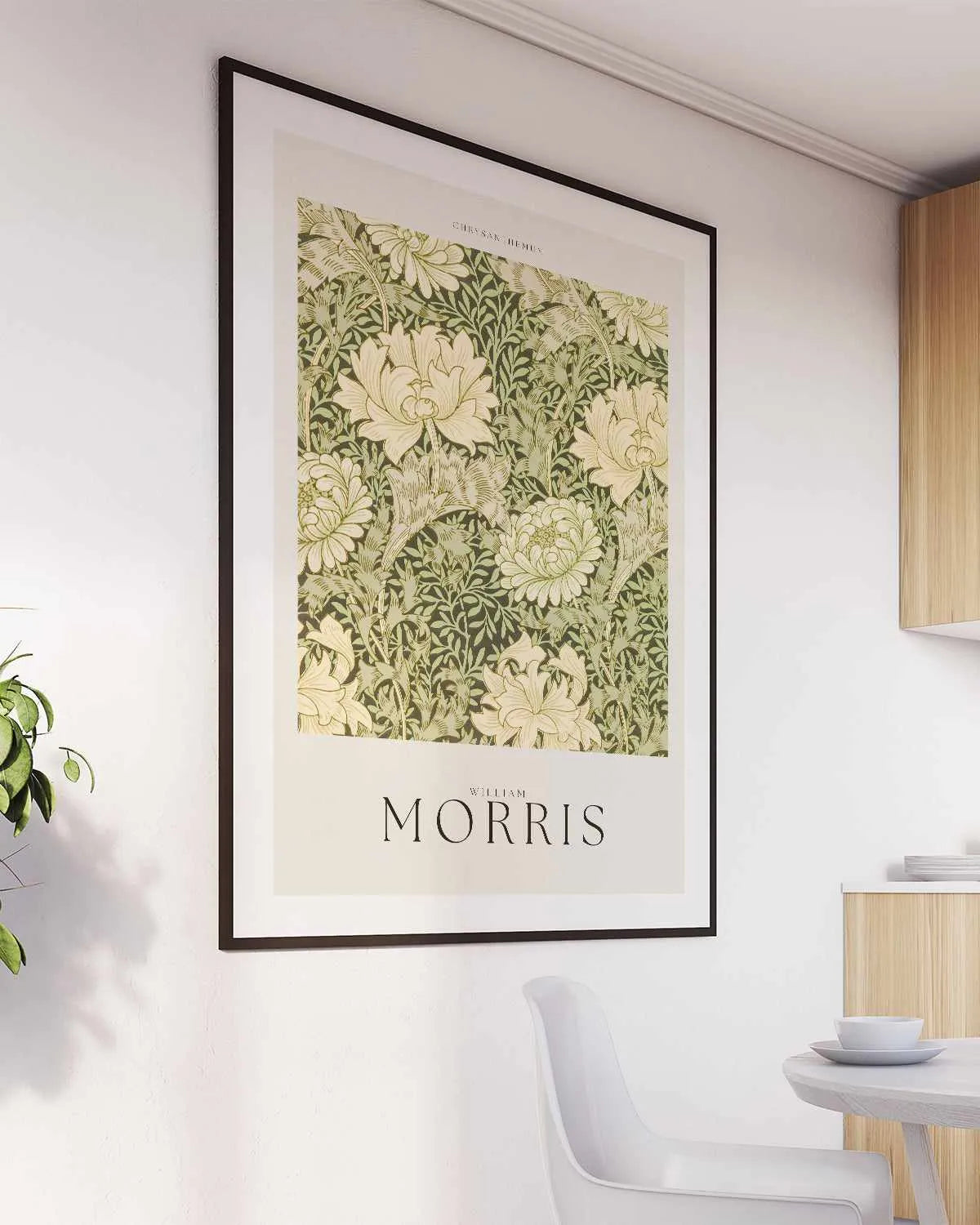 Chrysanthemum by William Morris Art Print from Olive et Oriel where you can shop wallpaper and artworks online