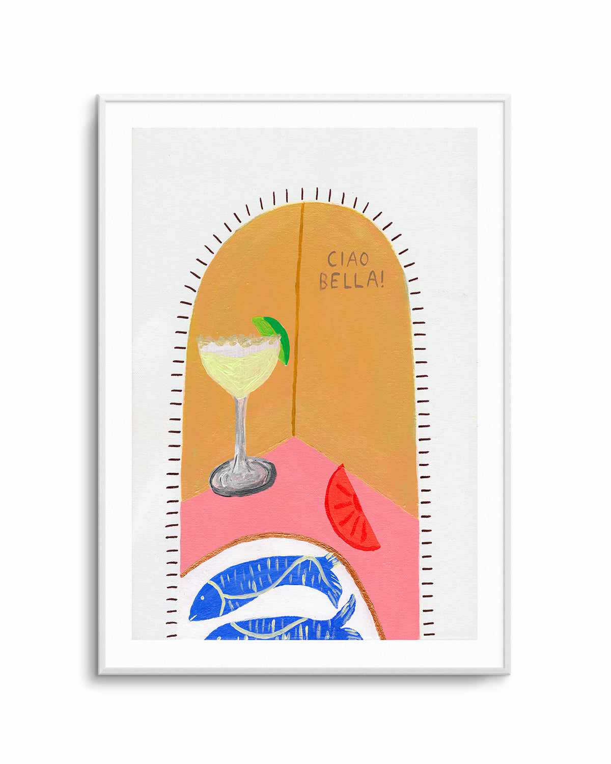 Ciao Bella I by Britney Turner Art Print