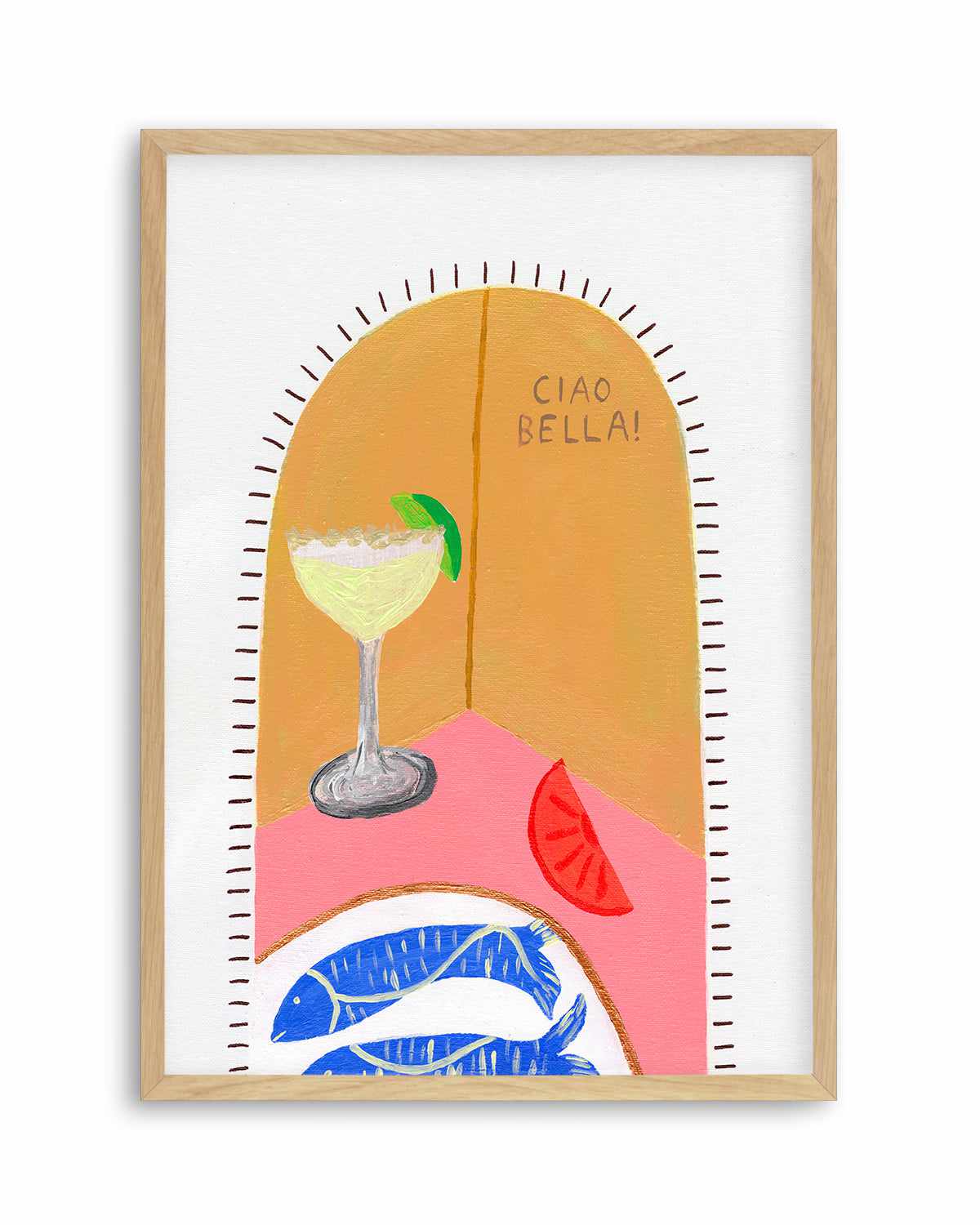 Ciao Bella I by Britney Turner Art Print