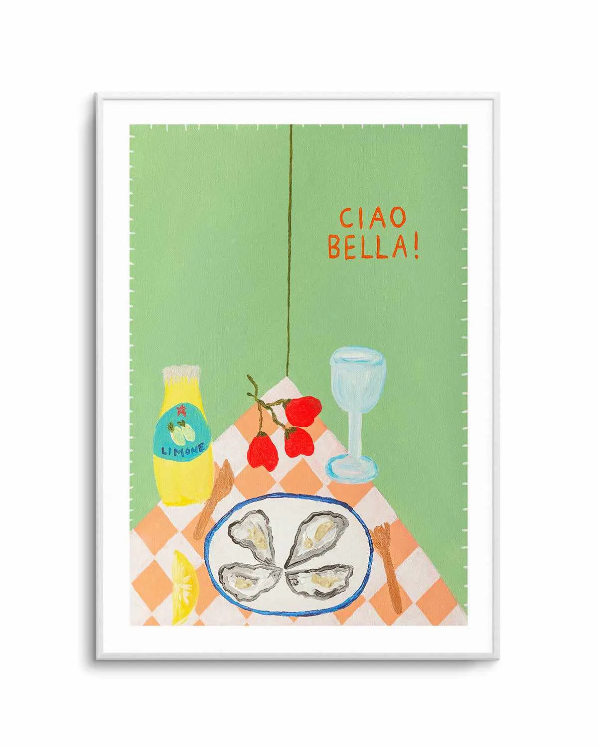 Ciao Bella by Britney Turner Art Print from Olive et Oriel where you can shop wallpaper and artworks online