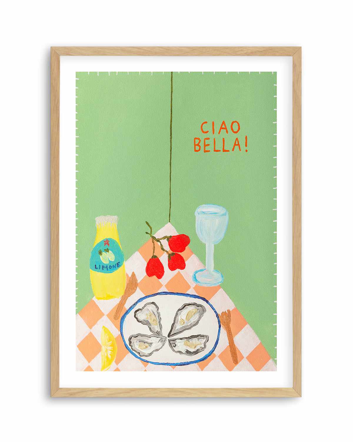 Ciao Bella by Britney Turner Art Print