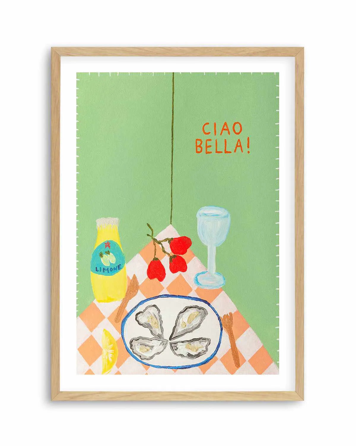 Ciao Bella by Britney Turner Art Print from Olive et Oriel where you can shop wallpaper and artworks online