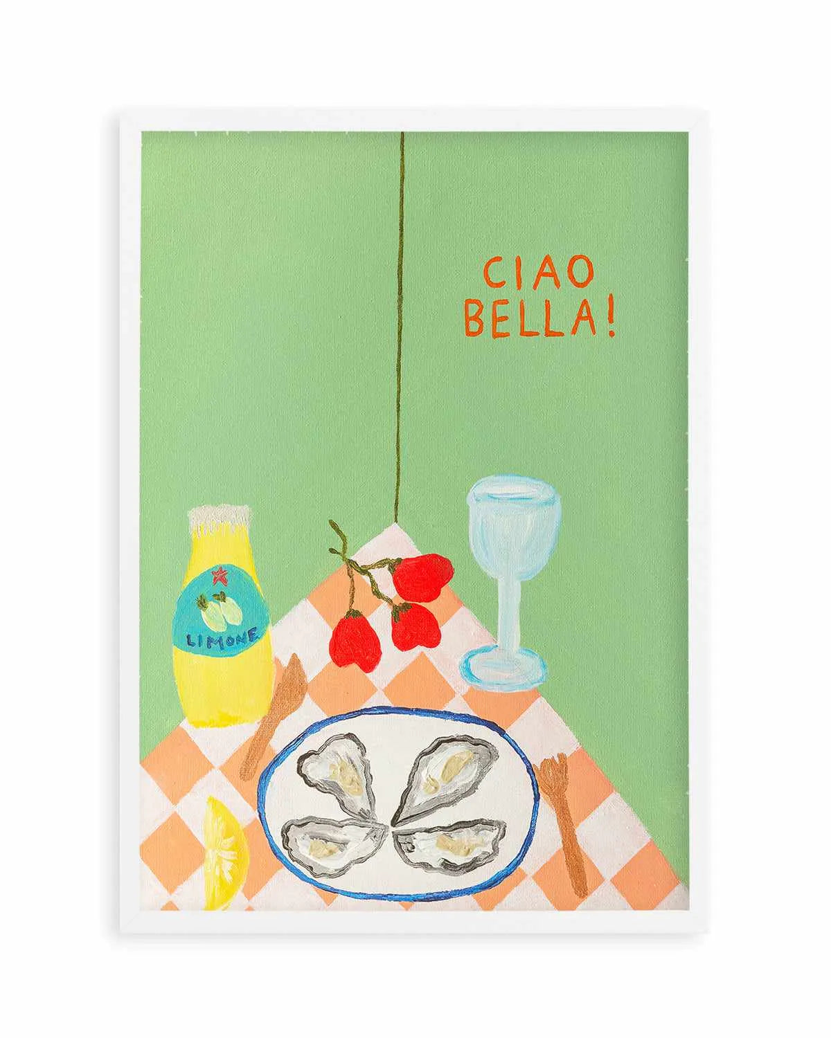 Ciao Bella by Britney Turner Art Print from Olive et Oriel where you can shop wallpaper and artworks online