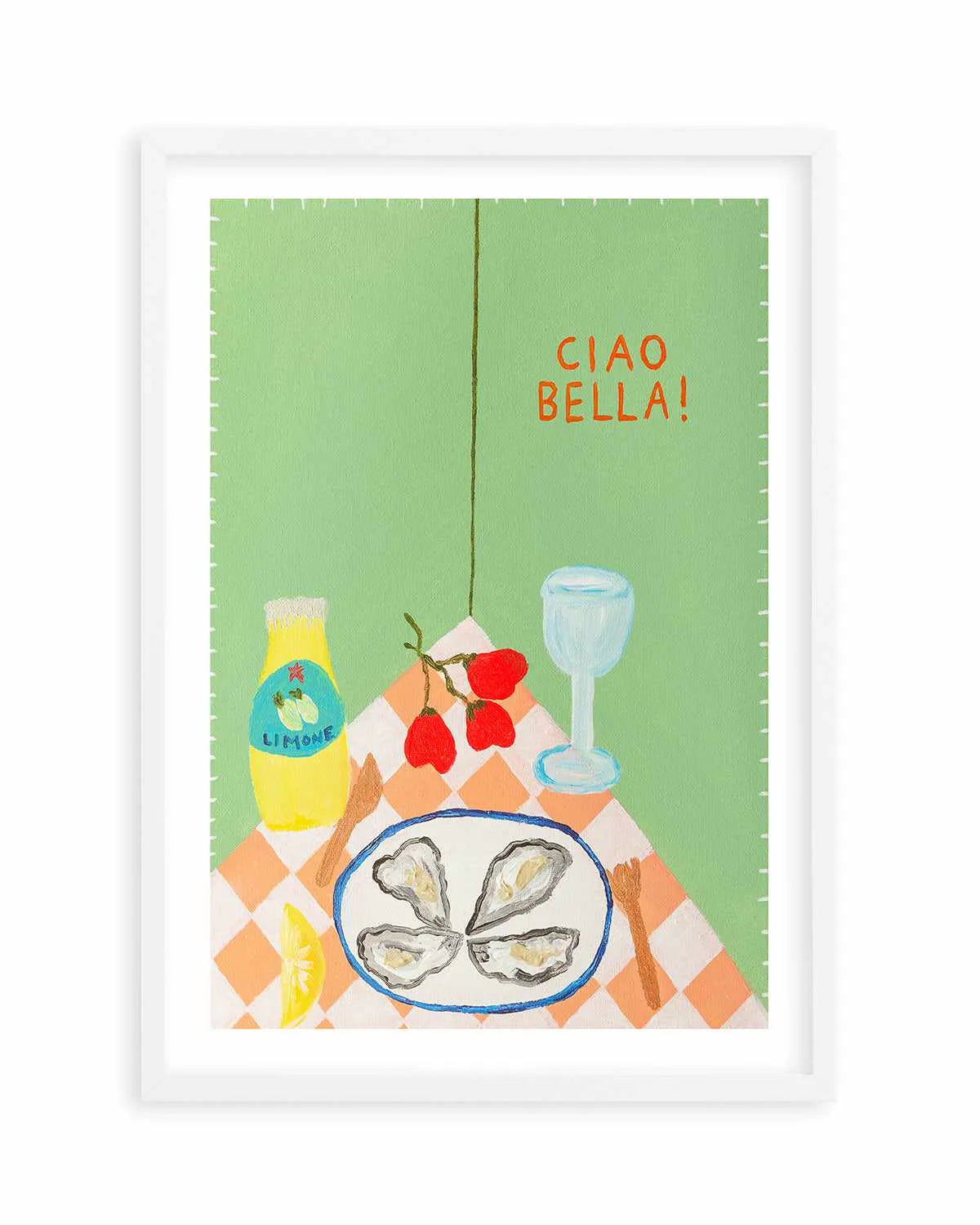 Ciao Bella by Britney Turner Art Print from Olive et Oriel where you can shop wallpaper and artworks online