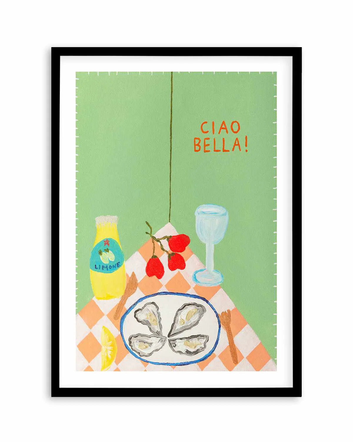 Ciao Bella by Britney Turner Art Print from Olive et Oriel where you can shop wallpaper and artworks online