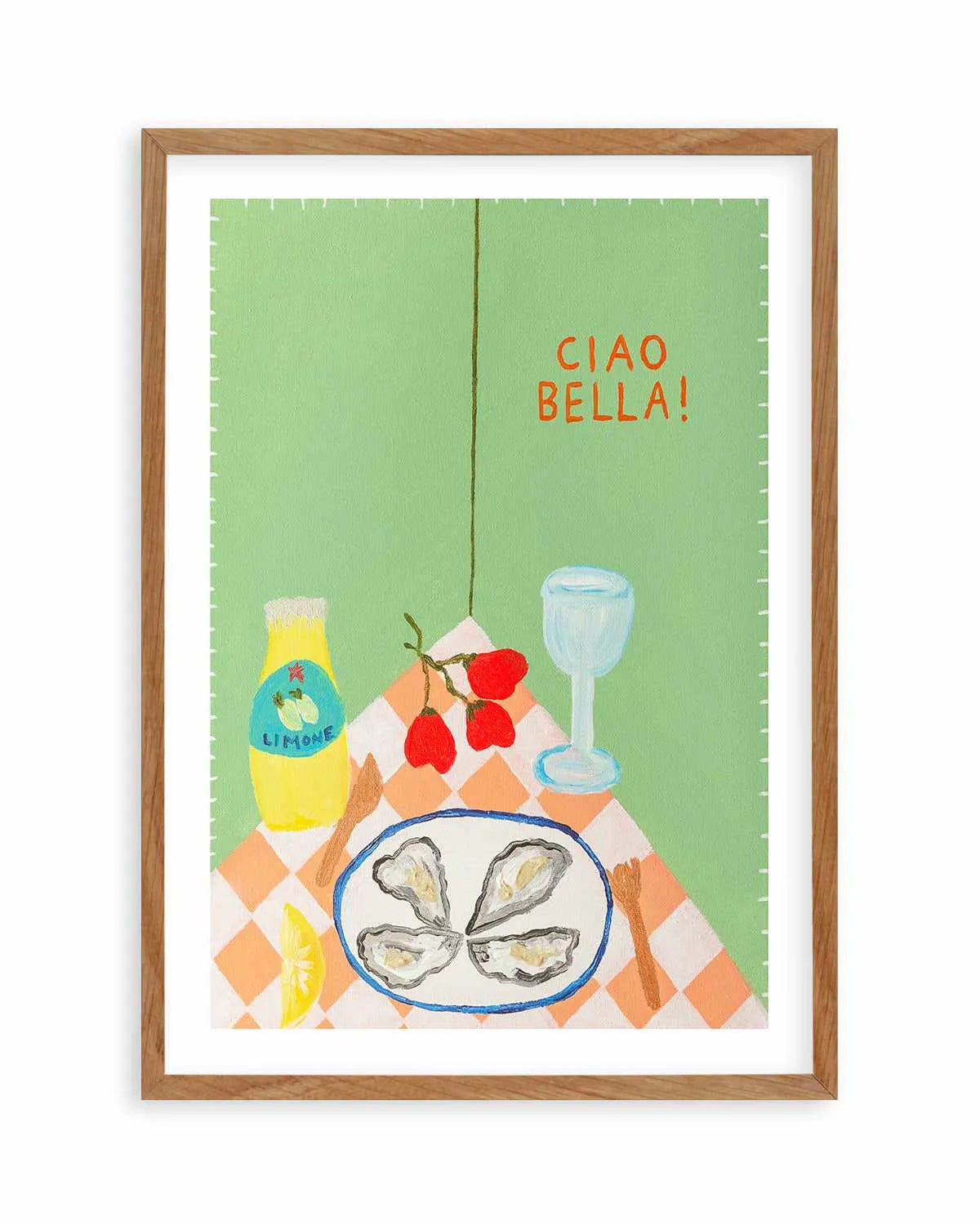 Ciao Bella by Britney Turner Art Print from Olive et Oriel where you can shop wallpaper and artworks online