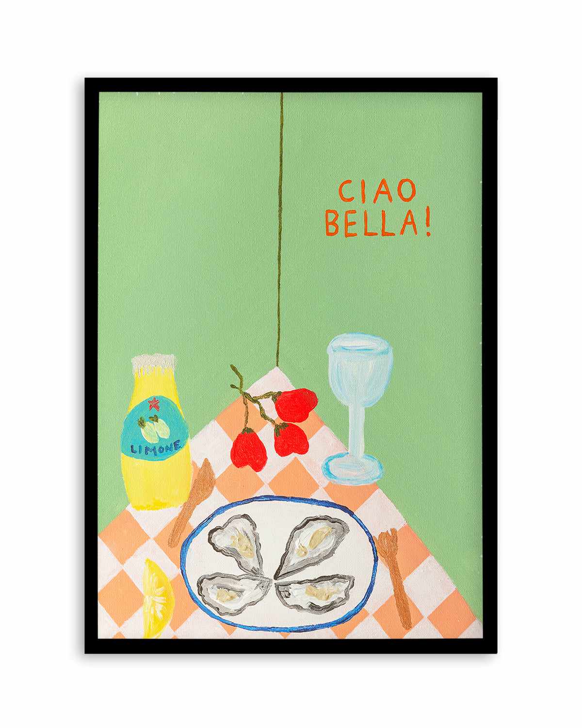 Ciao Bella by Britney Turner Art Print