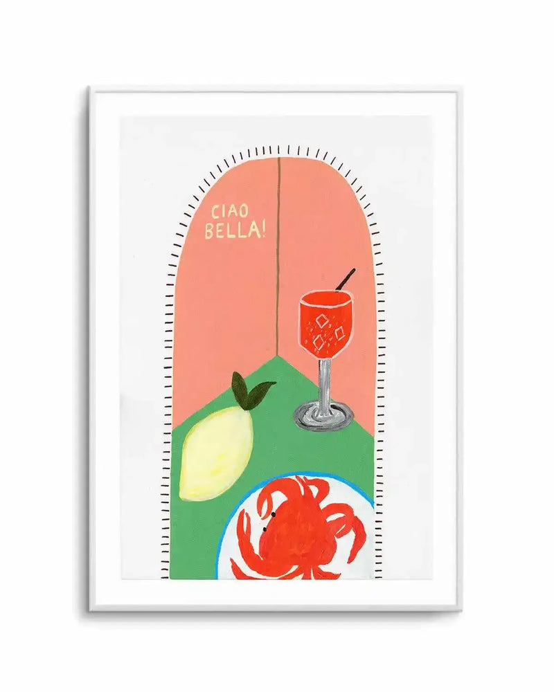 Ciao Bella II by Britney Turner Art Print from Olive et Oriel where you can shop wallpaper and artworks online