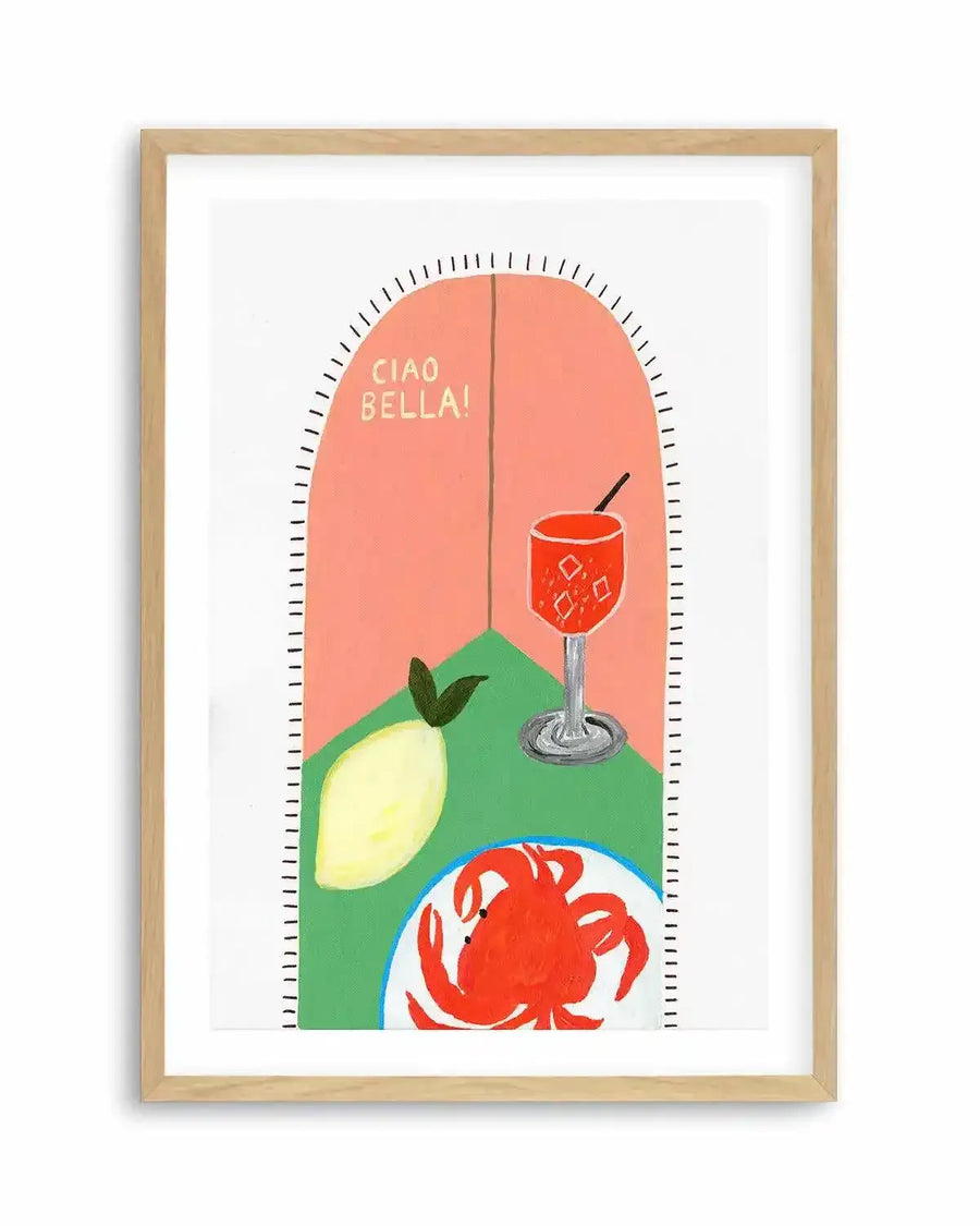 Ciao Bella II by Britney Turner Art Print from Olive et Oriel where you can shop wallpaper and artworks online