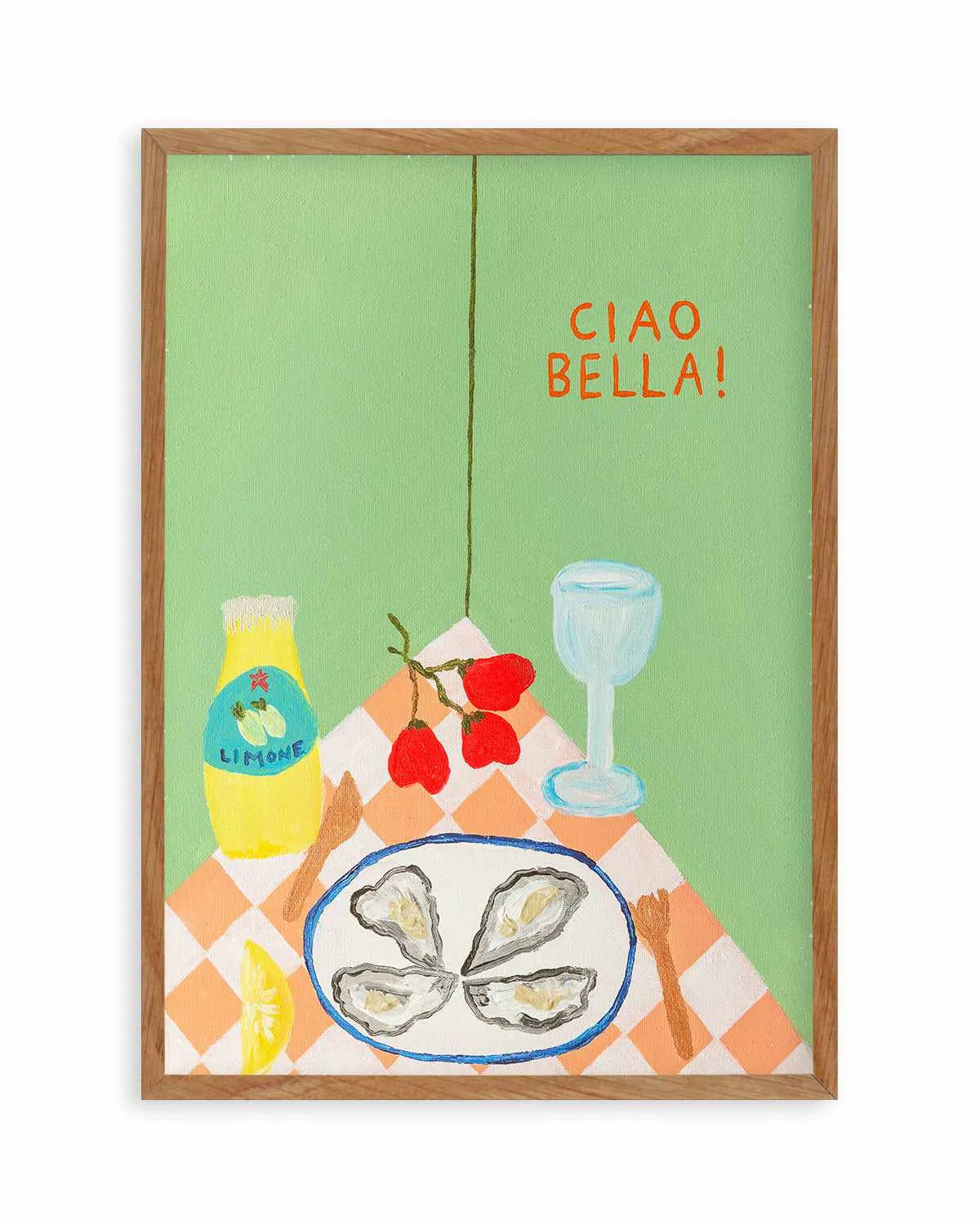 Ciao Bella by Britney Turner Art Print from Olive et Oriel where you can shop wallpaper and artworks online